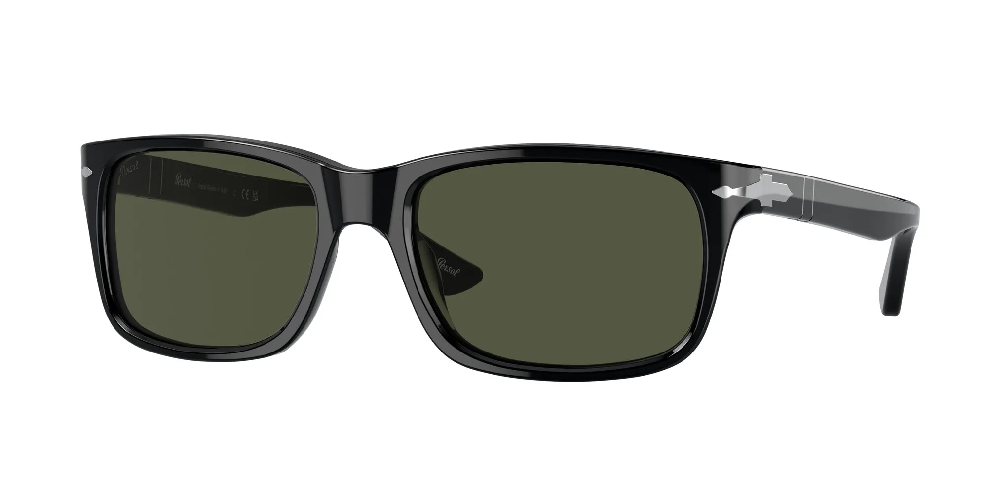 Persol PO3048S 95/31 Occhiali da sole Plastica Nero Geometrica - immagine 1