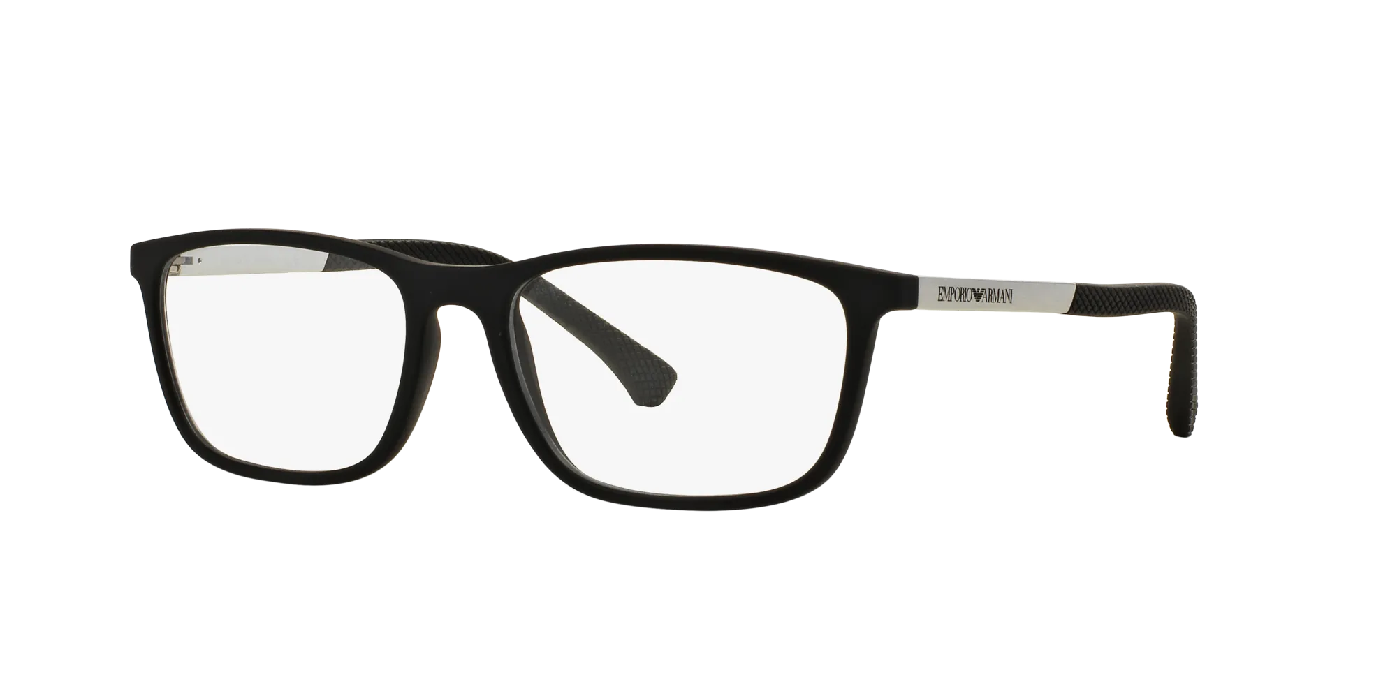 Emporio Armani EA3069 5063 Montature da vista Iniettato Nero Squadrata Normale - immagine 1