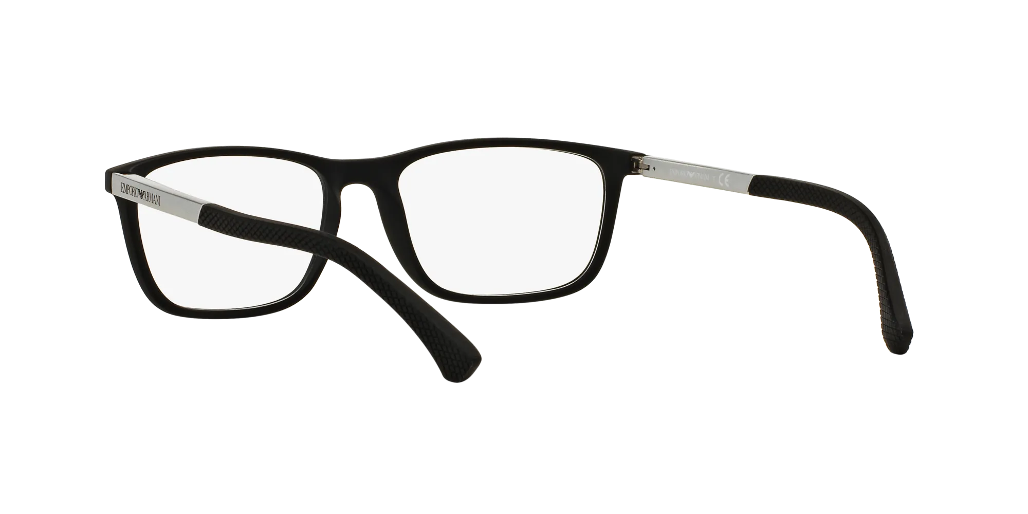 Emporio Armani EA3069 5063 Montature da vista Iniettato Nero Squadrata Normale - immagine 4