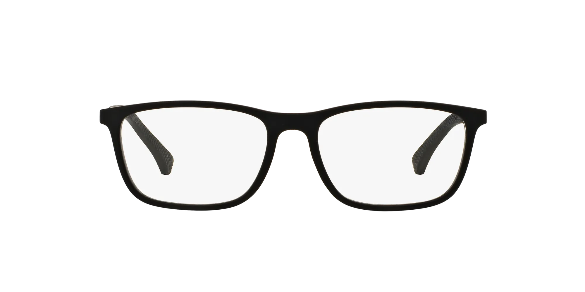 Emporio Armani EA3069 5063 Montature da vista Iniettato Nero Trasparente Squadrata Normale - immagine 2