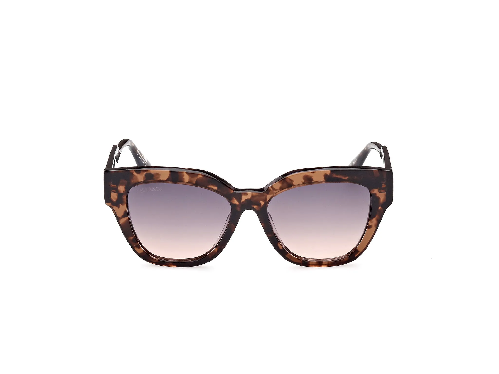 MAX&Co MO0059 56B Occhiali da sole Acetato Havana Fumo Squadrata Normale - immagine 2