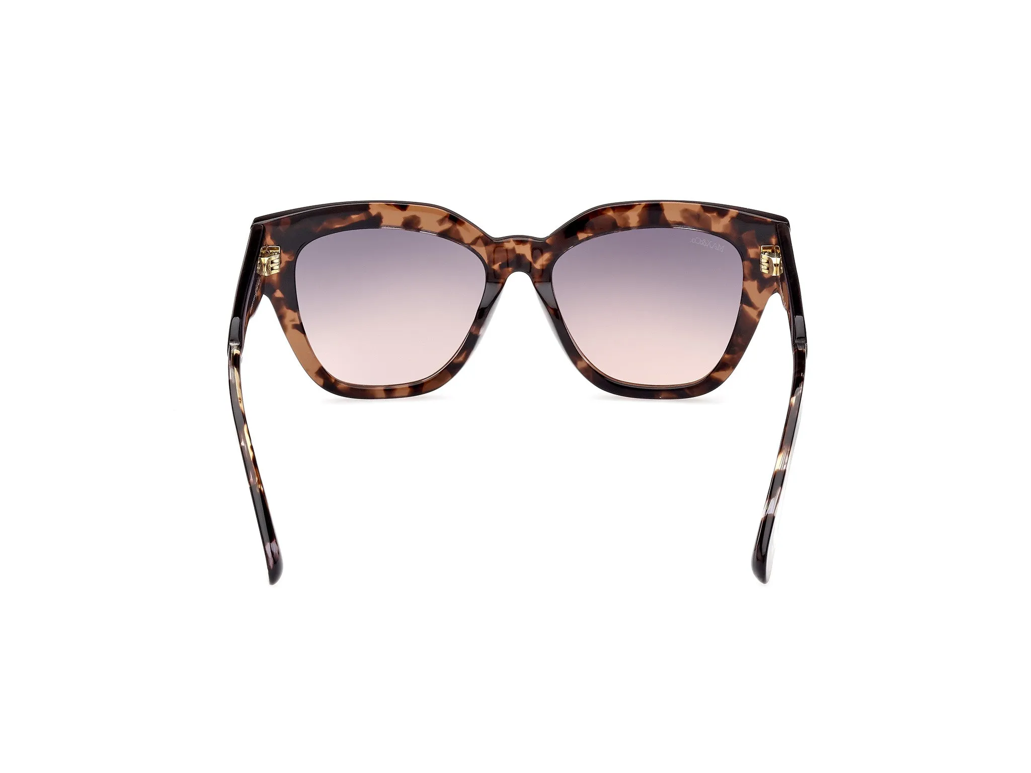 MAX&Co MO0059 56B Occhiali da sole Acetato Havana Fumo Squadrata Normale - immagine 4