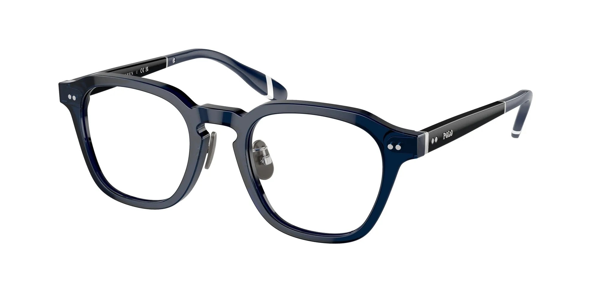Polo Ralph Lauren PH2278D 5470 Montature da vista Acetato Blu Squadrata Normale - immagine 1