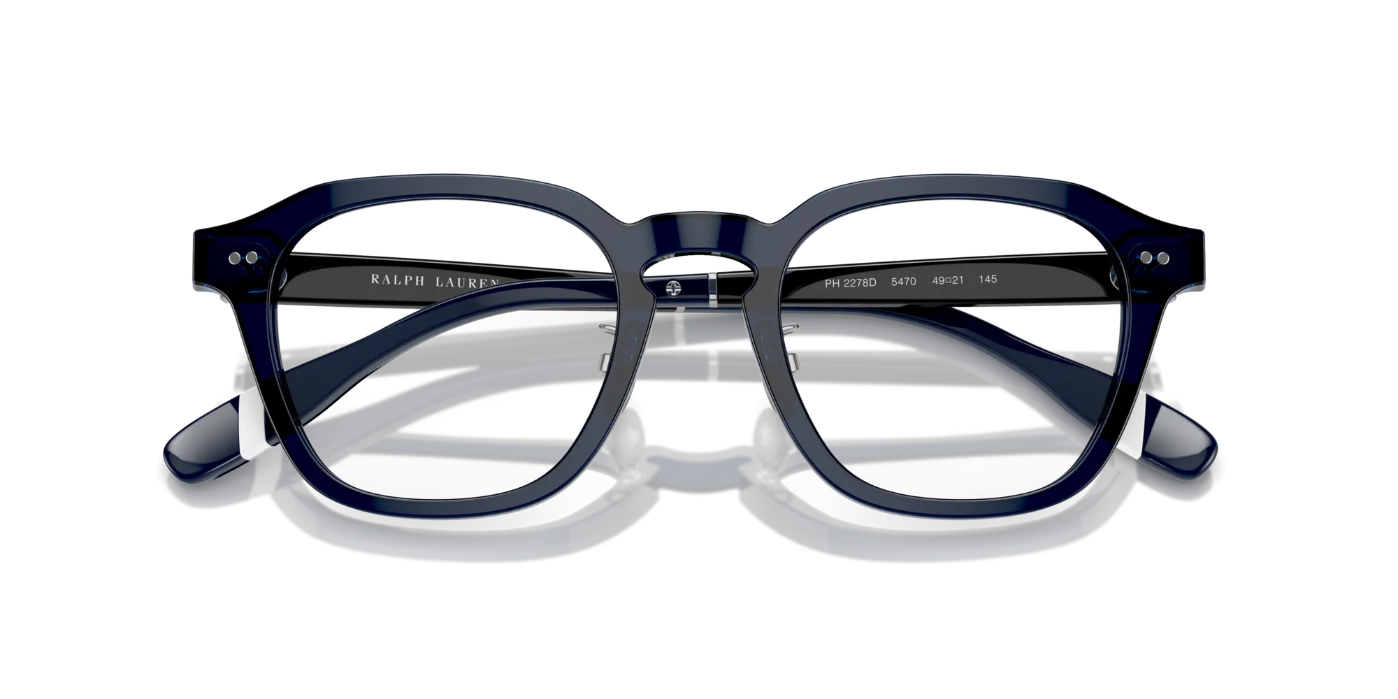 Polo Ralph Lauren PH2278D 5470 Montature da vista Acetato Blu Squadrata Normale - immagine 2