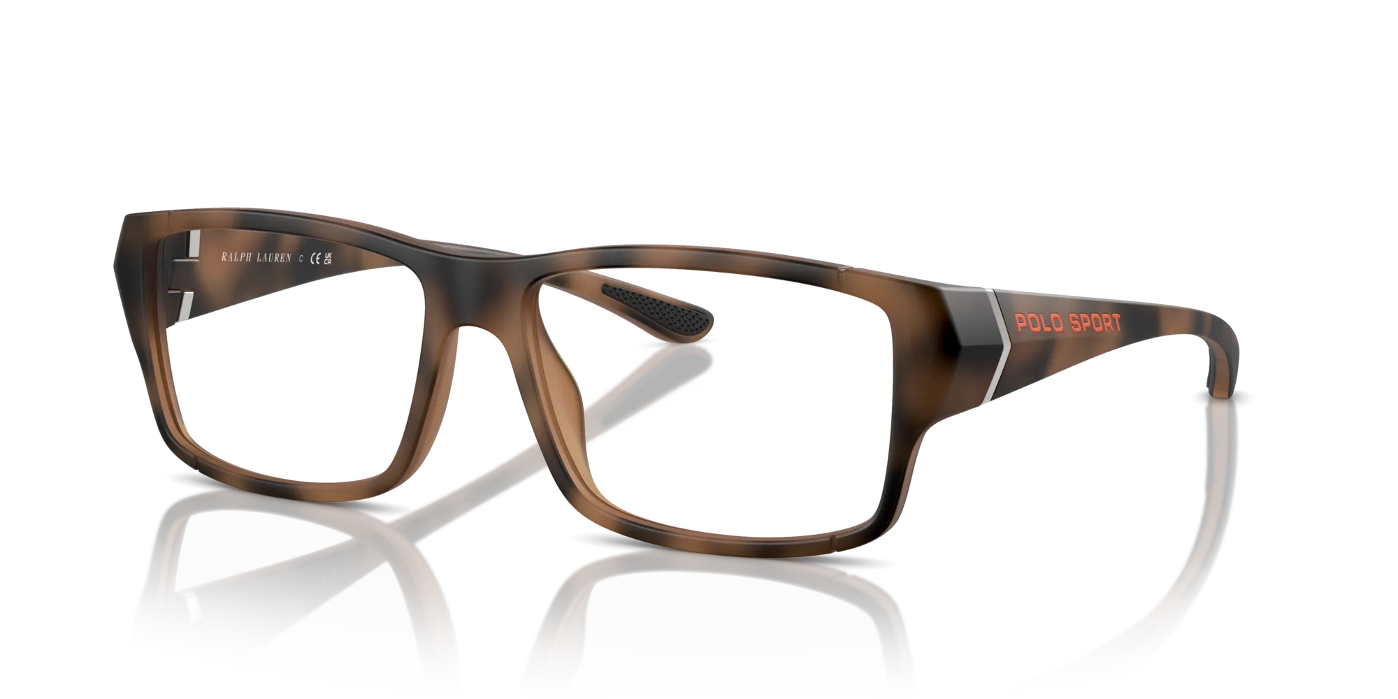 Polo Ralph Lauren PH2275U 6070 Montature da vista Iniettato Tartaruga Squadrata Normale - immagine 4