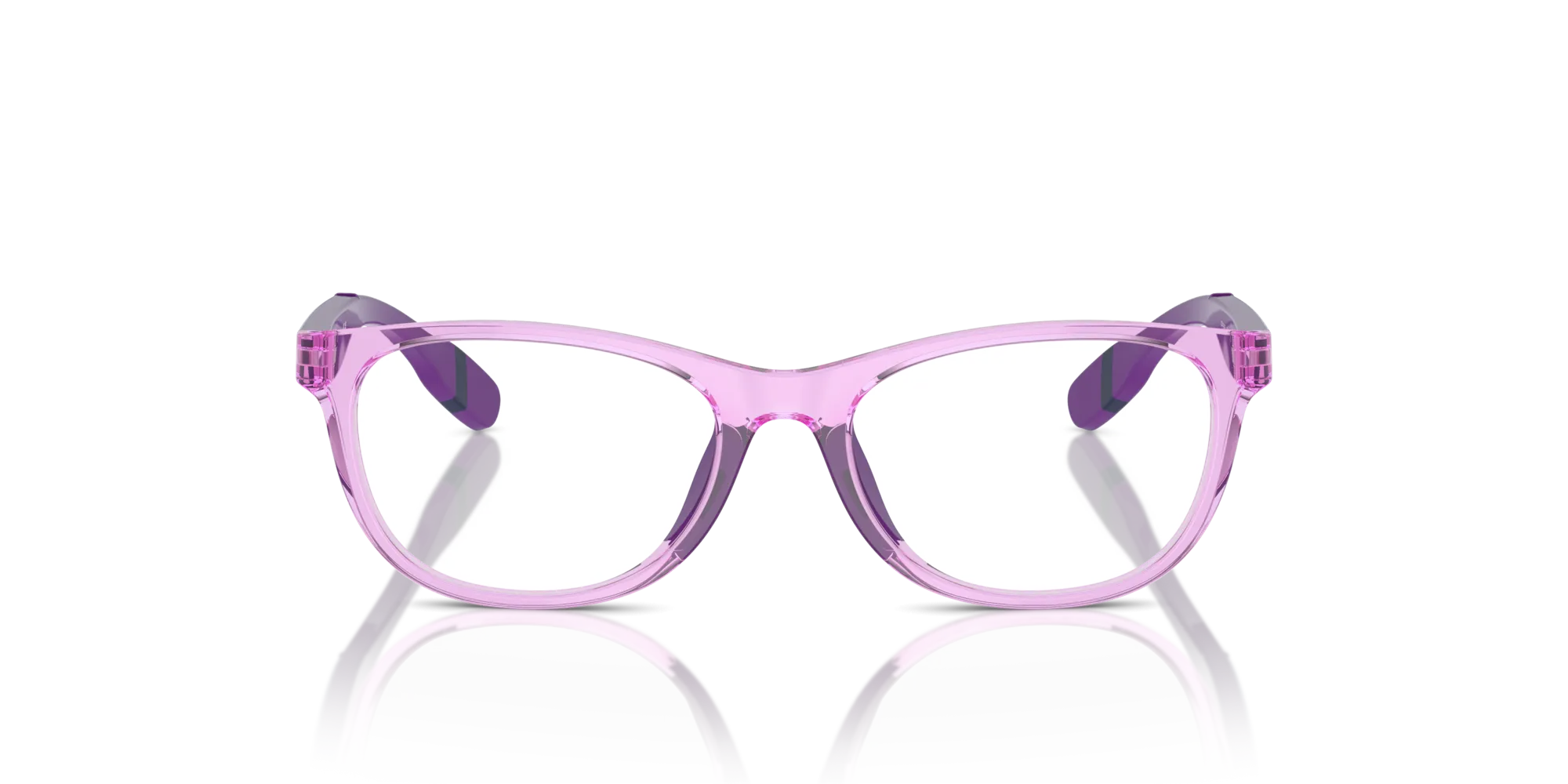 Polo Ralph Lauren PP8548U 5947 Montature da vista Iniettato Viola Trasparente Cat Eye Normale - immagine 3