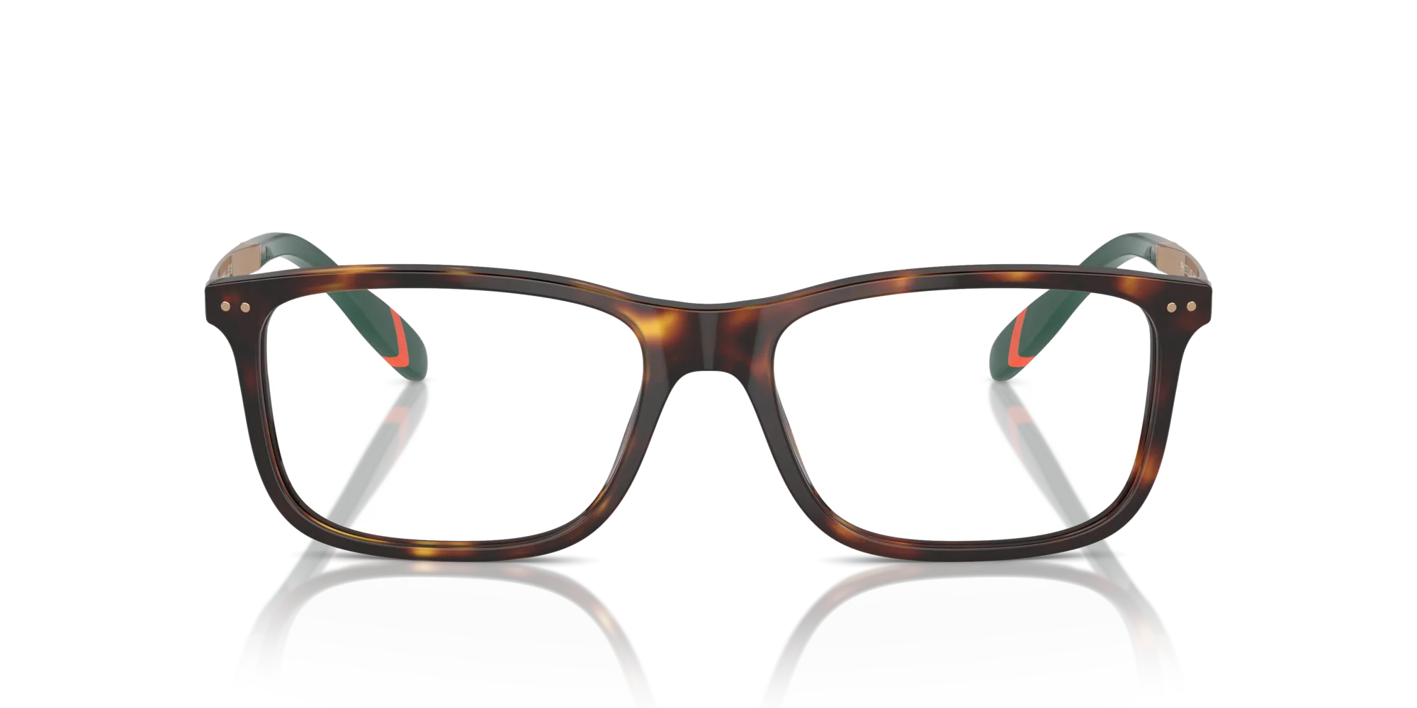 Polo Ralph Lauren PH2273 6137 Montature da vista Acetato Tartaruga Trasparente Squadrata Normale - immagine 3