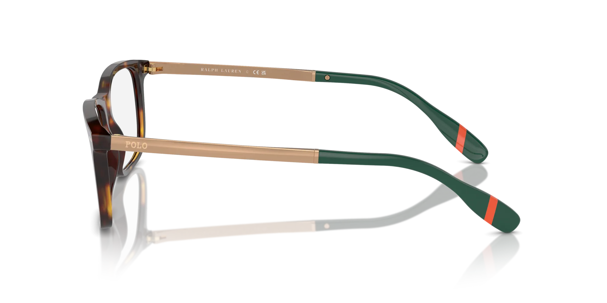 Polo Ralph Lauren PH2273 6137 Montature da vista Acetato Tartaruga Trasparente Squadrata Normale - immagine 4