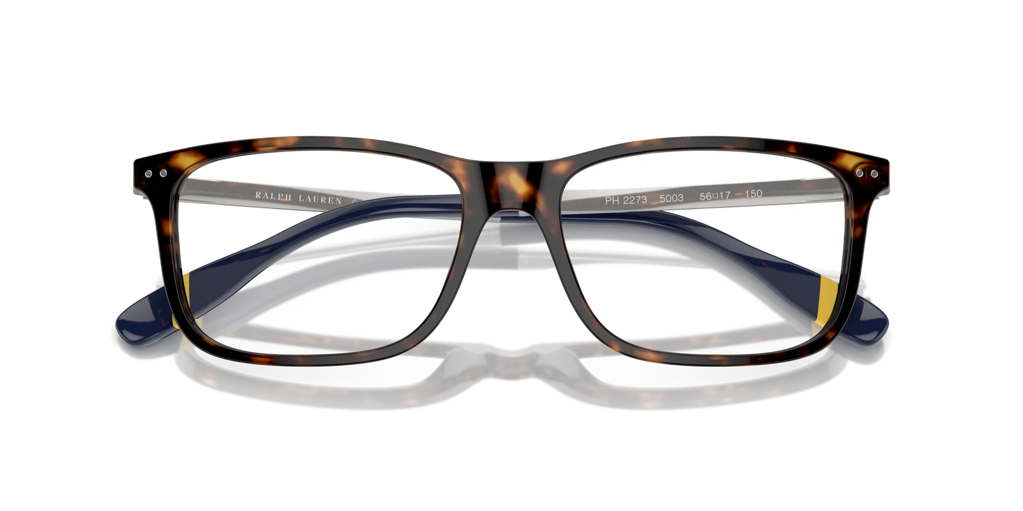 Polo Ralph Lauren PH2273 5003 Montature da vista Acetato Tartaruga Squadrata Normale - immagine 2