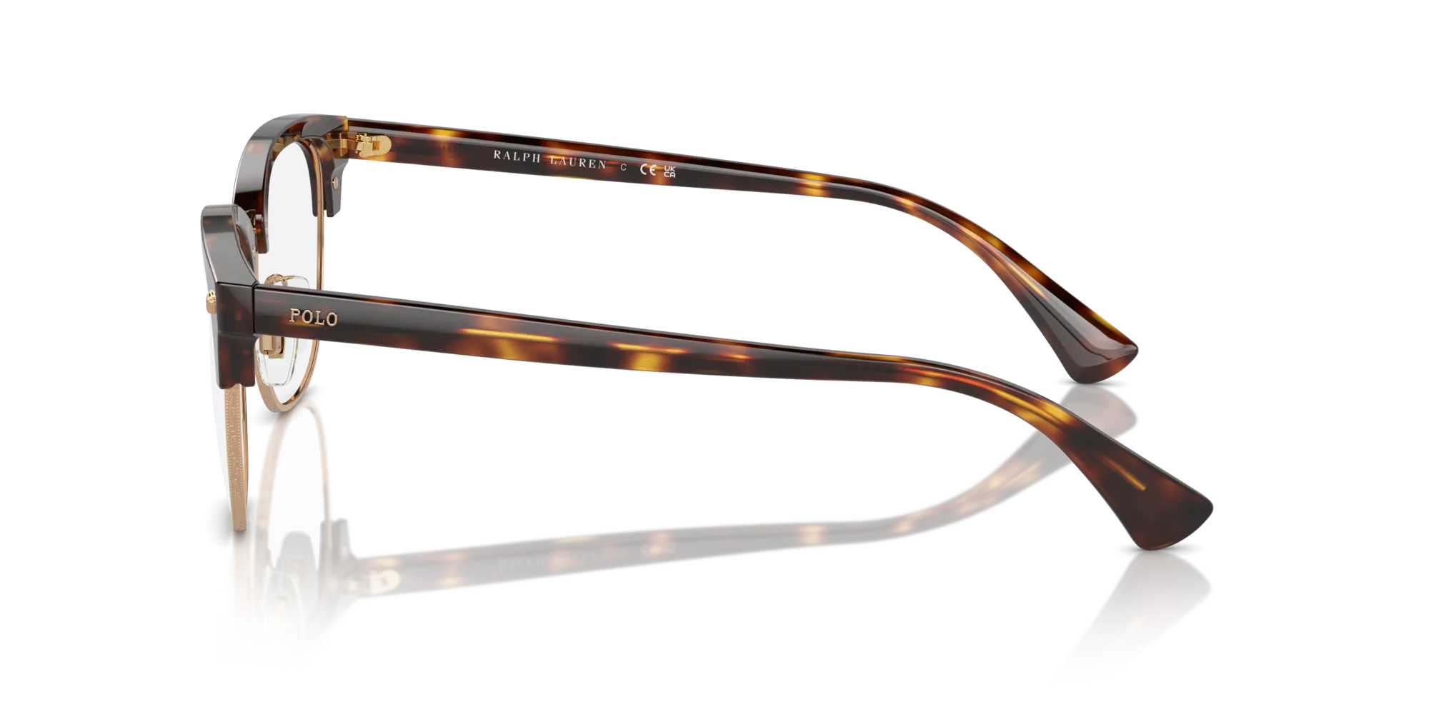 Polo Ralph Lauren PH2277 6137 Montature da vista Acetato Tartaruga Squadrata Normale - immagine 4