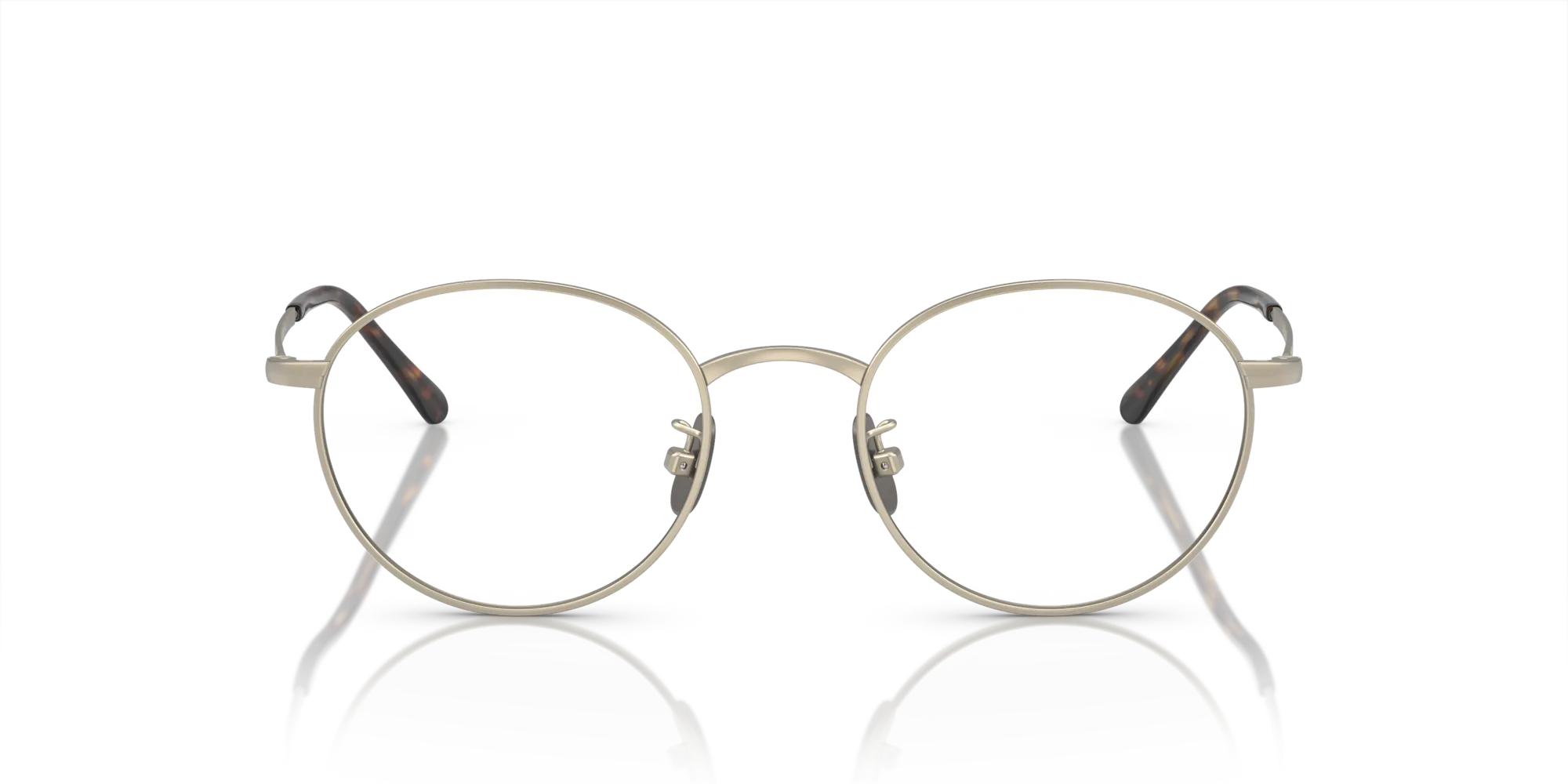 Polo Ralph Lauren PH1221TD 9211 Montature da vista Titanio Oro Rotonda Normale - immagine 3