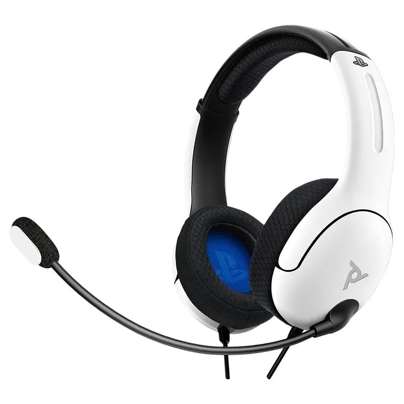 Cuffie da gioco PDP LVL40 Nero/Bianco per PS4/PS5 - immagine 1