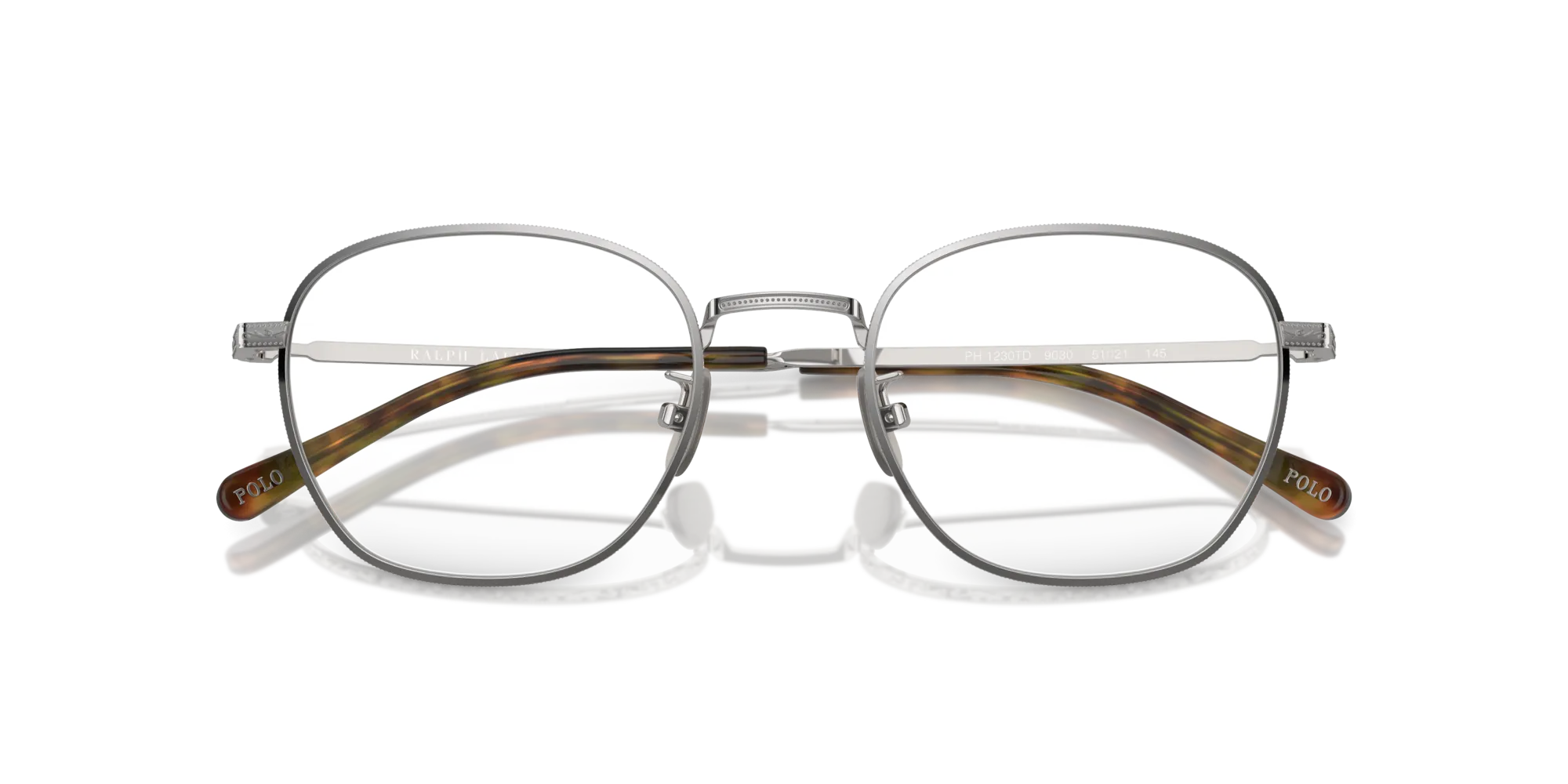 Polo Ralph Lauren PH1230TD 9030 Montature da vista Titanio Argento Pillow Normale - immagine 2