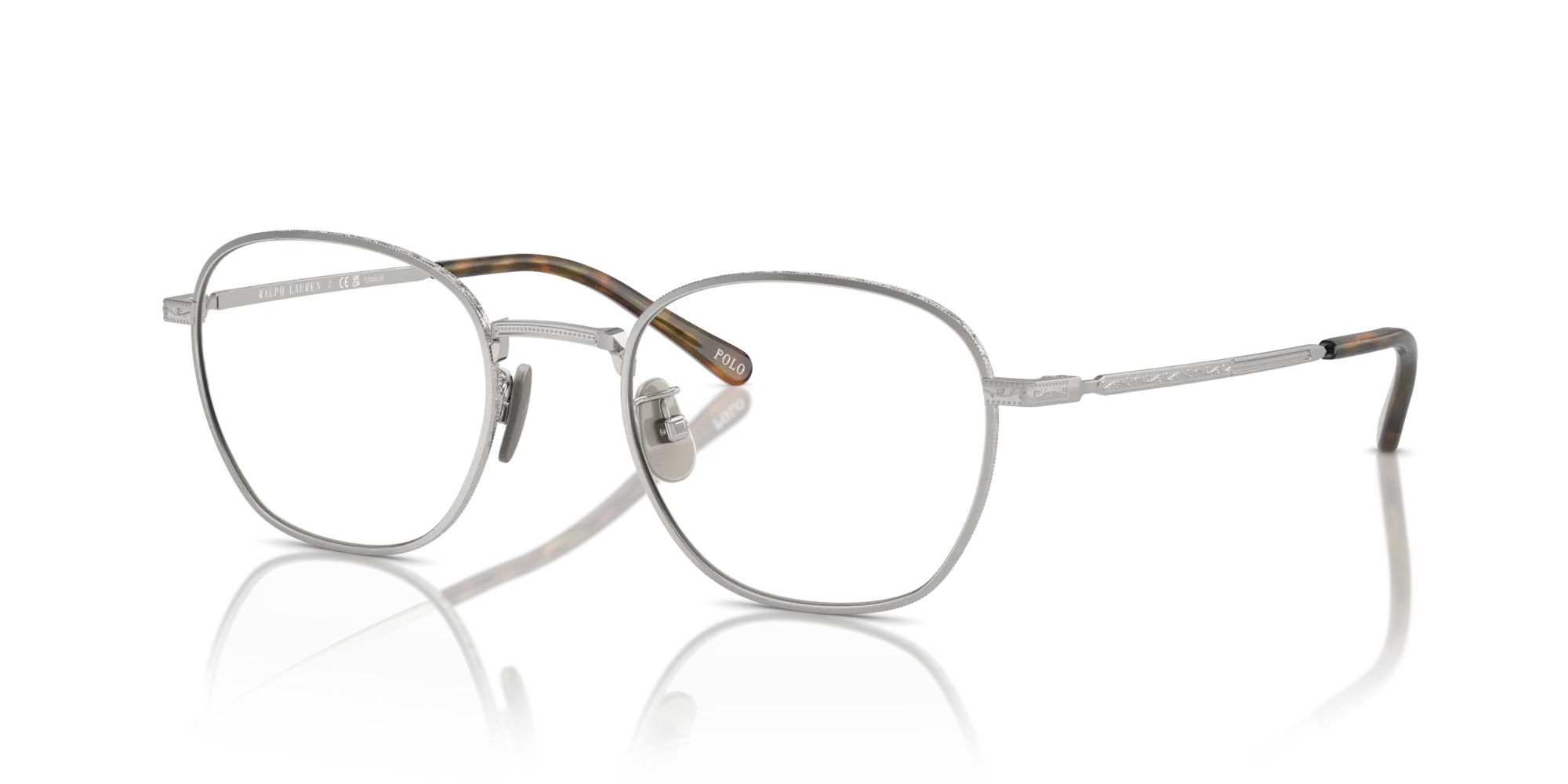 Polo Ralph Lauren PH1230TD 9030 Montature da vista Titanio Argento Pillow Normale - immagine 4