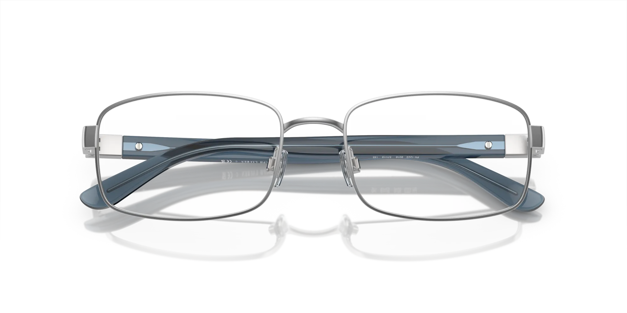 Polo Ralph Lauren PH1223 9316 Montature da vista Metallo Argento Squadrata Normale - immagine 2