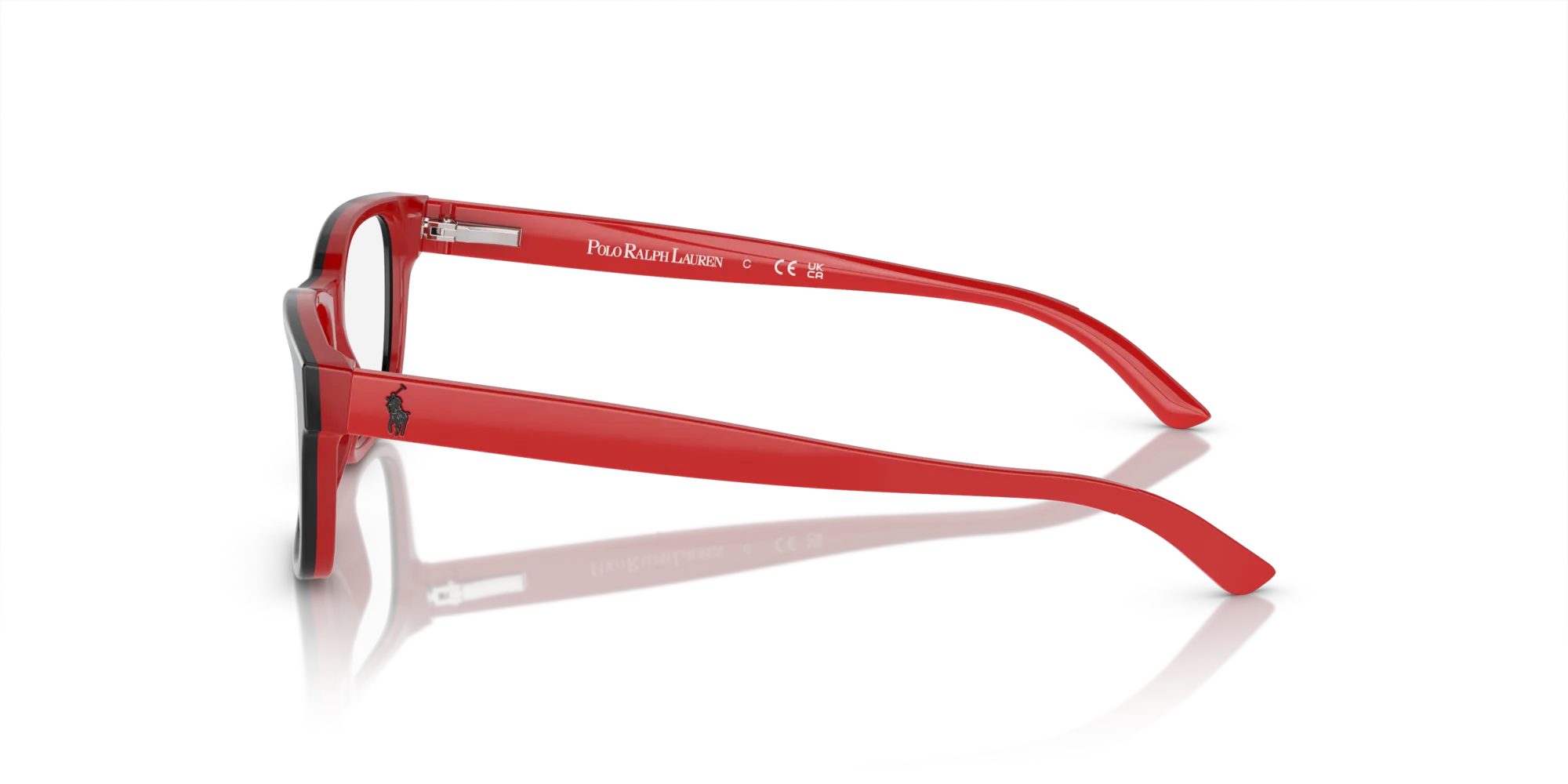 Polo Ralph Lauren PP8534 1503 Montature da vista Acetato Nero Squadrata Normale - immagine 4