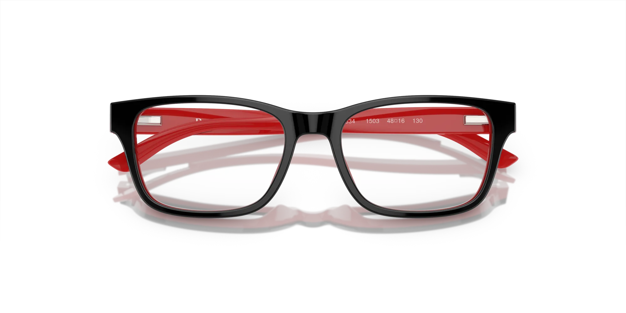 Polo Ralph Lauren PP8534 1503 Montature da vista Acetato Nero Squadrata Normale - immagine 2
