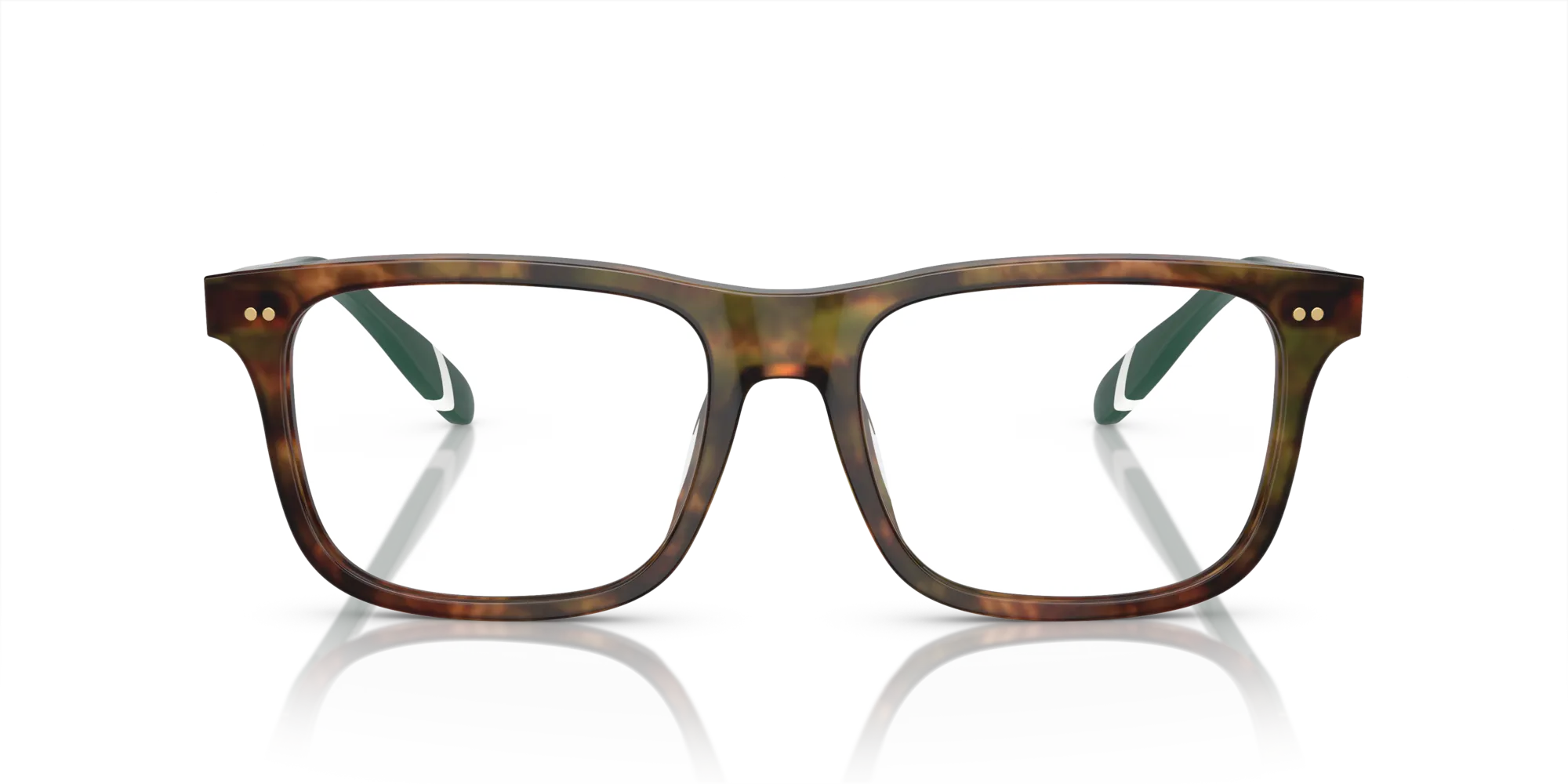 Polo Ralph Lauren PH2270U 5017 Montature da vista Acetato Tartaruga Trasparente Squadrata Normale - immagine 3