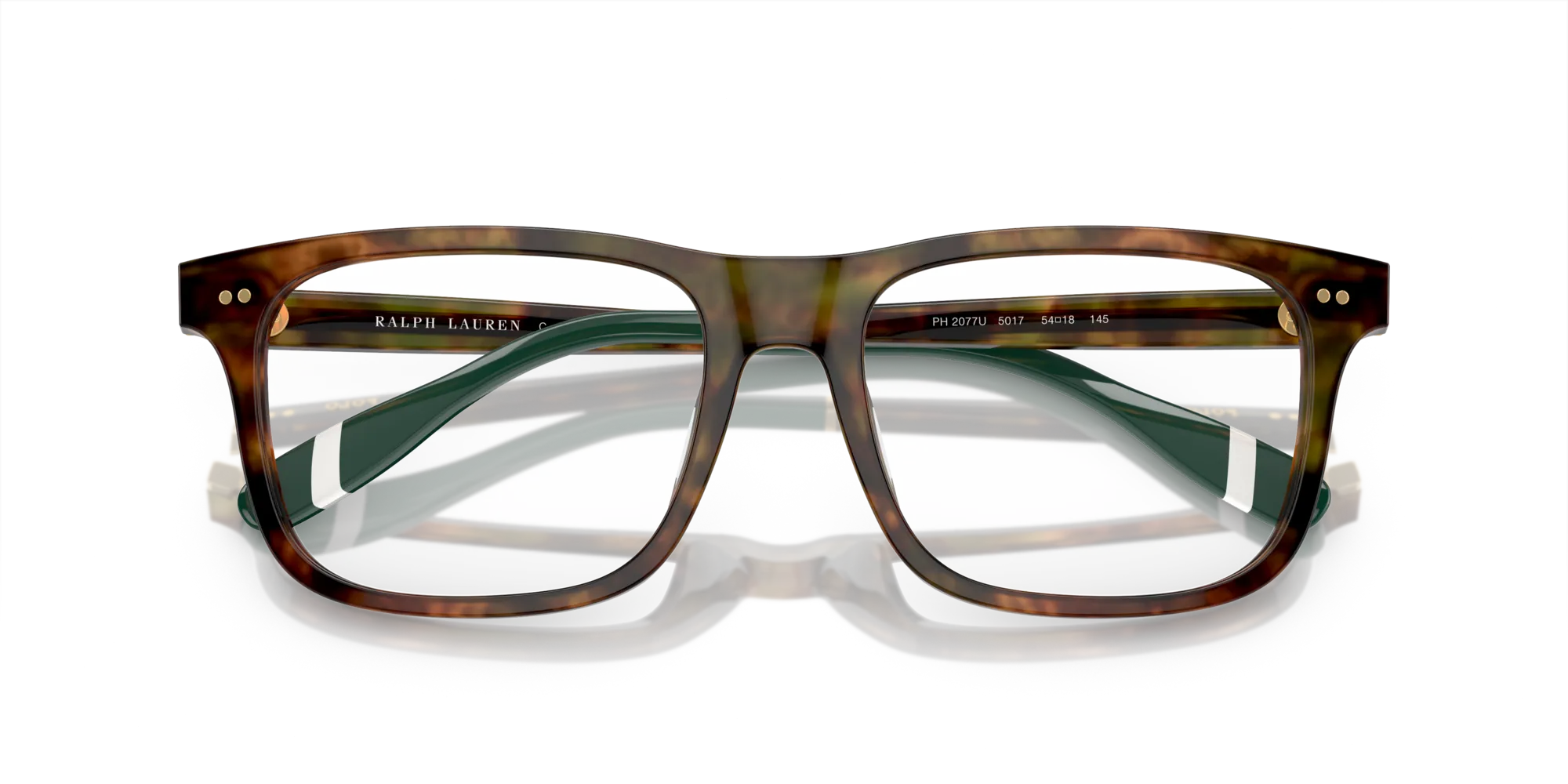 Polo Ralph Lauren PH2270U 5017 Montature da vista Acetato Tartaruga Squadrata Normale - immagine 2