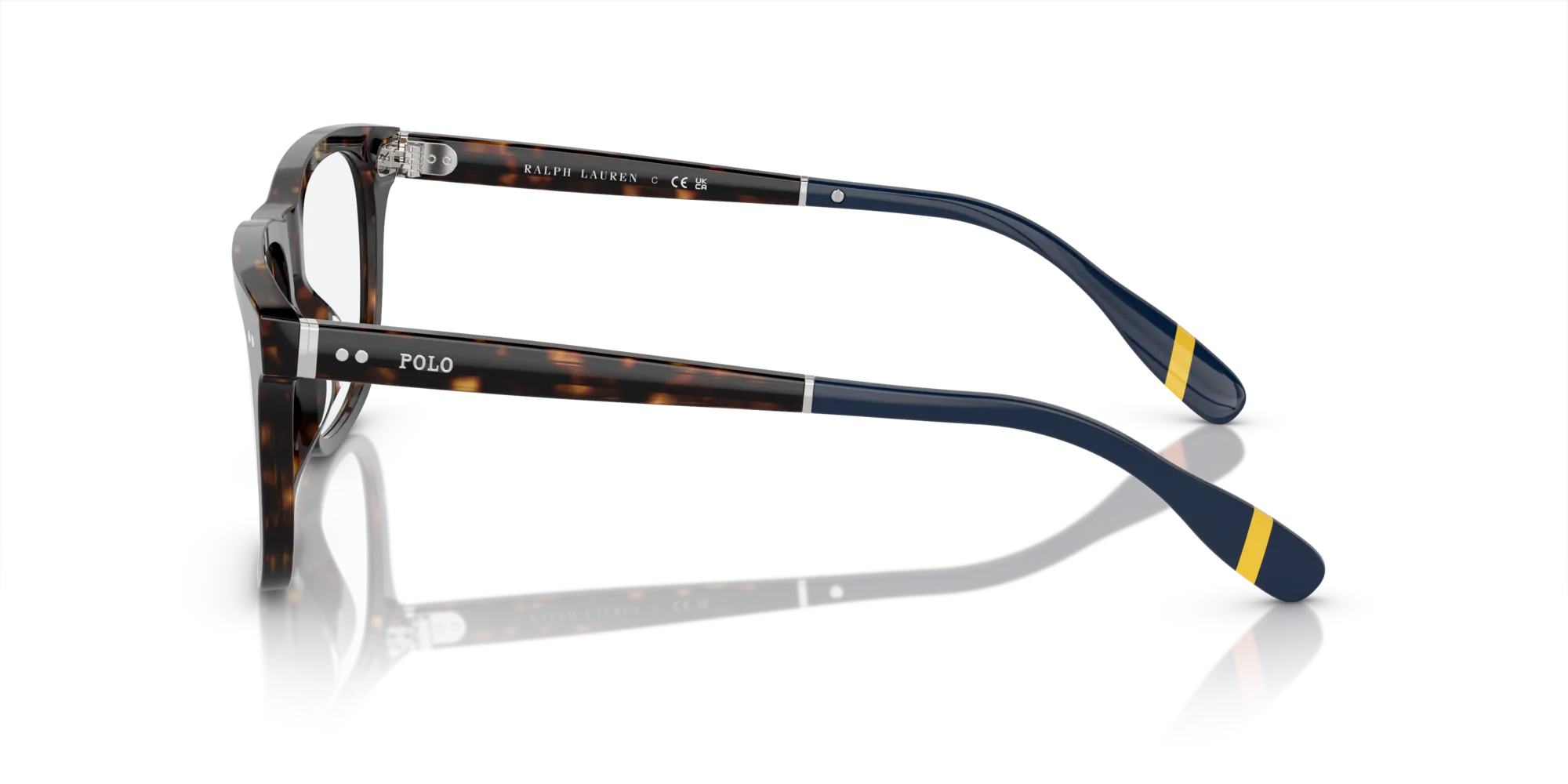 Polo Ralph Lauren PH2270U 5003 Montature da vista Acetato Tartaruga Squadrata Normale - immagine 4