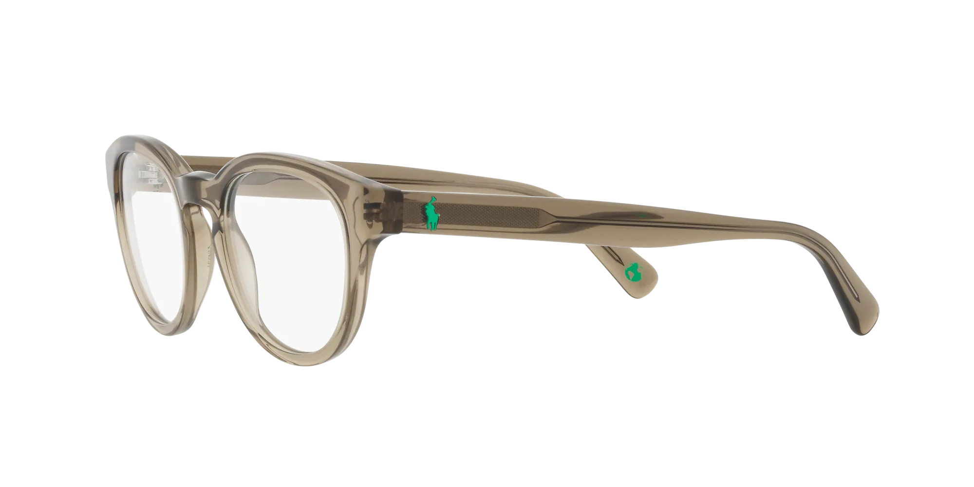 Polo Ralph Lauren PH2262 6085 Montature da vista Acetato Marrone Trasparente Pantos Normale - immagine 4