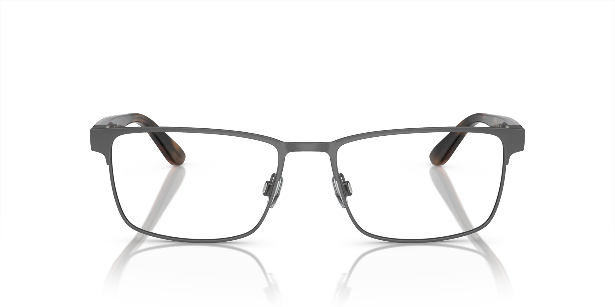 Polo Ralph Lauren PH1222 9307 Montature da vista Metallo Grigio Trasparente Squadrata Normale - immagine 3