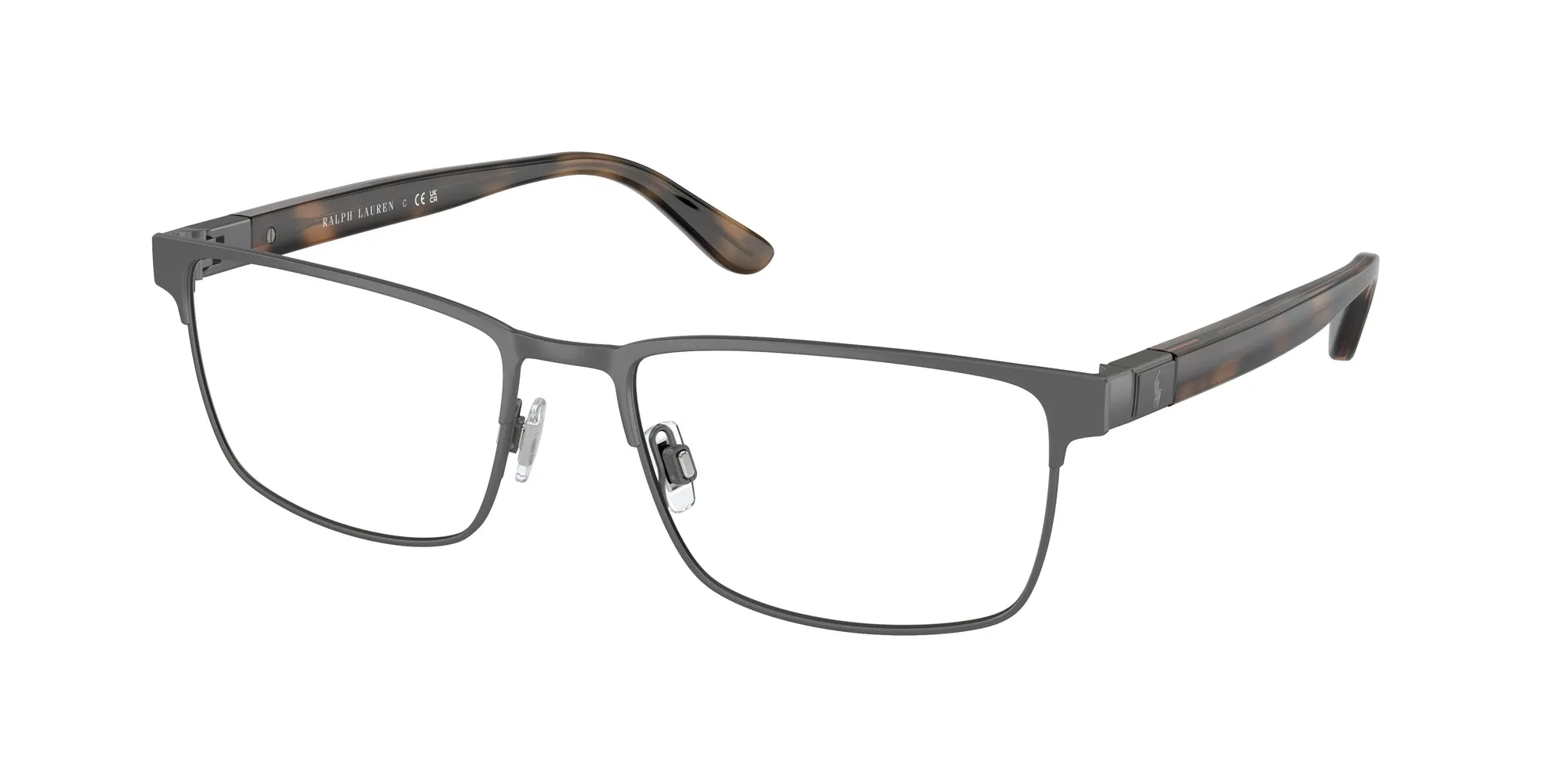 Polo Ralph Lauren PH1222 9307 Montature da vista Metallo Grigio Squadrata Normale - immagine 1
