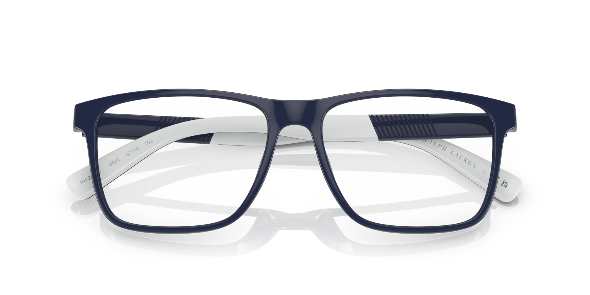 Polo Ralph Lauren PH2257U L5620 Montature da vista Iniettato Blu Squadrata Normale - immagine 2