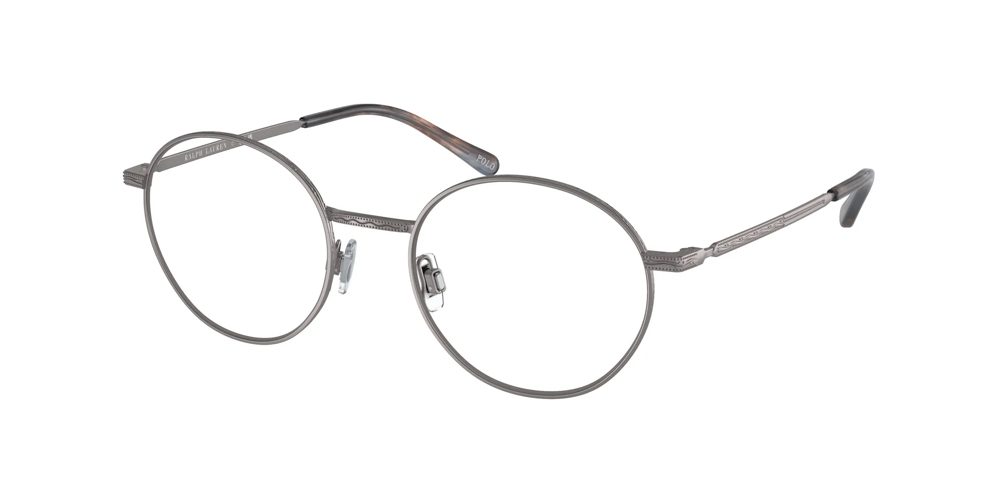 Polo Ralph Lauren PH1217 9266 Montature da vista Metallo Grigio Rotonda Normale - immagine 1
