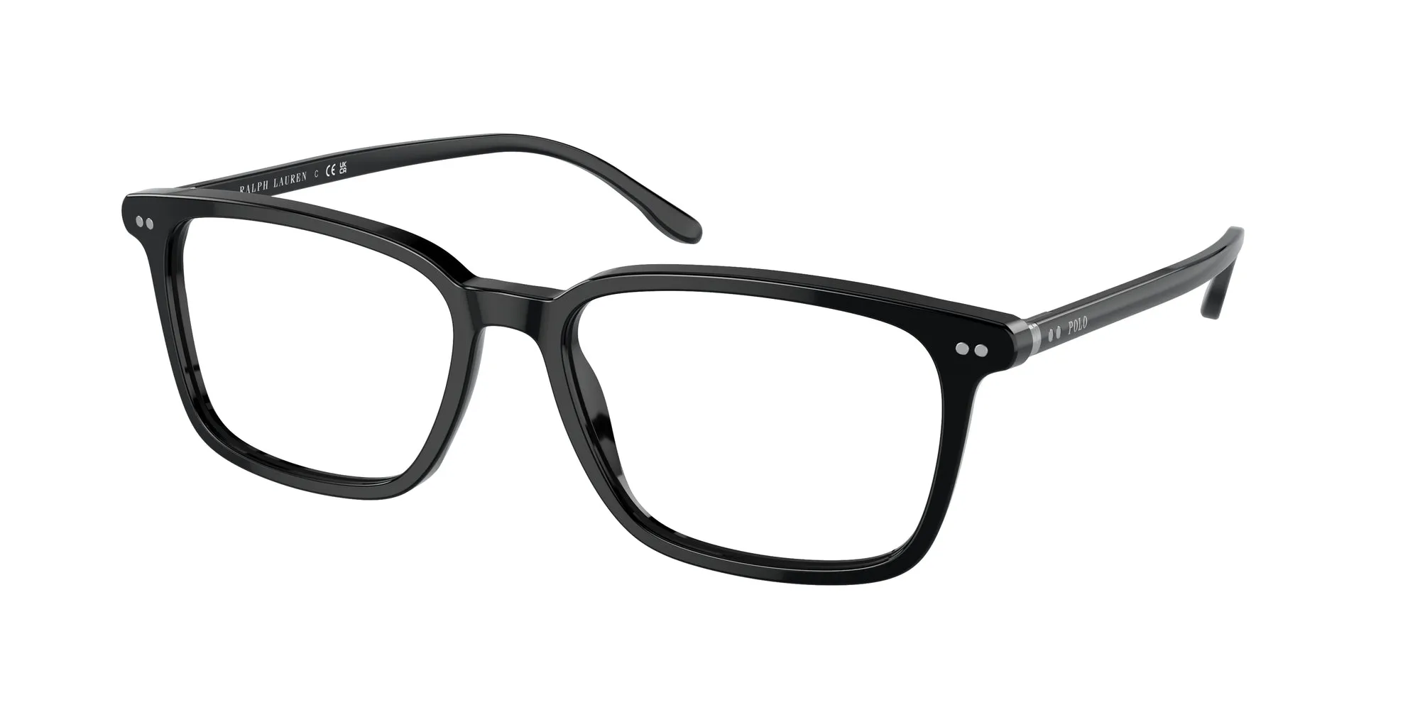 Polo Ralph Lauren PH2259 5001 Montature da vista Acetato Nero Squadrata Normale - immagine 1