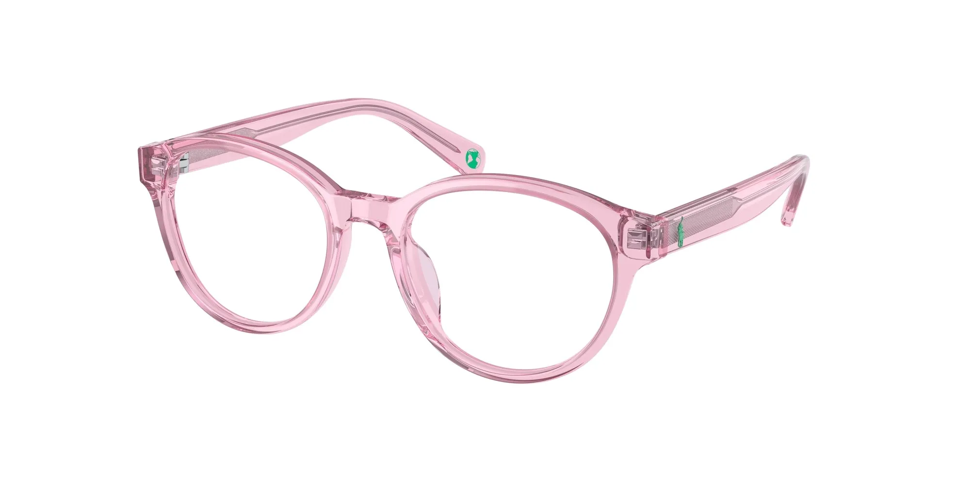 Polo Ralph Lauren PP8546U 6098 Montature da vista Acetato Rosa Rotonda Normale - immagine 1