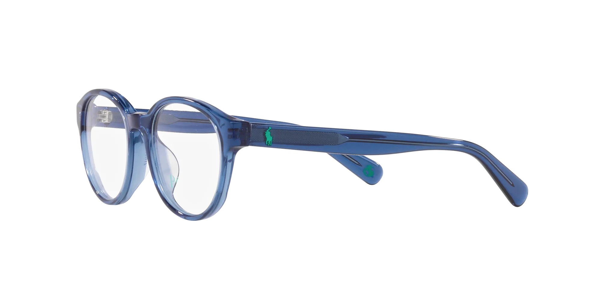 Polo Ralph Lauren PP8546U 6092 Montature da vista Acetato Blu Rotonda Normale - immagine 4