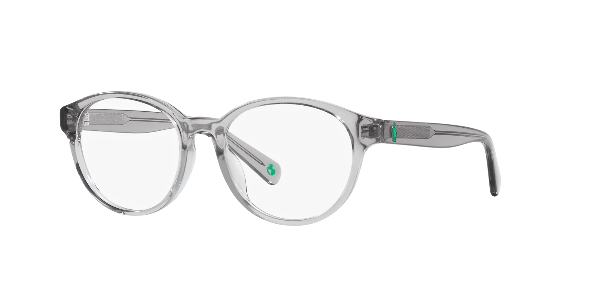 Polo Ralph Lauren PP8546U 5413 Montature da vista Acetato Grigio Rotonda Normale - immagine 3