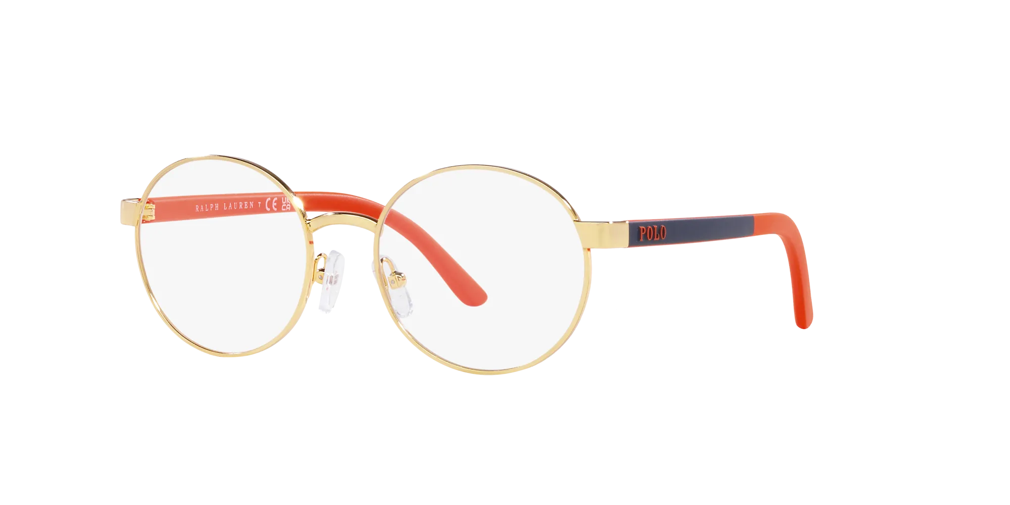 Polo Ralph Lauren PP8041 9411 Montature da vista Metallo Oro Rotonda Normale - immagine 3