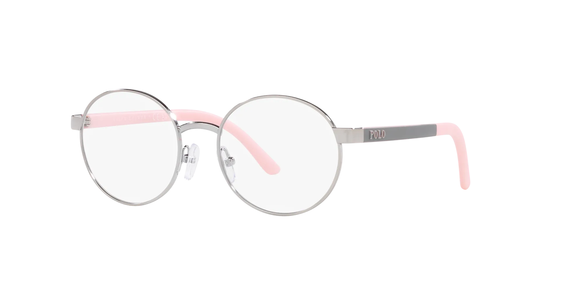 Polo Ralph Lauren PP8041 9001 Montature da vista Metallo Argento Rotonda Normale - immagine 3