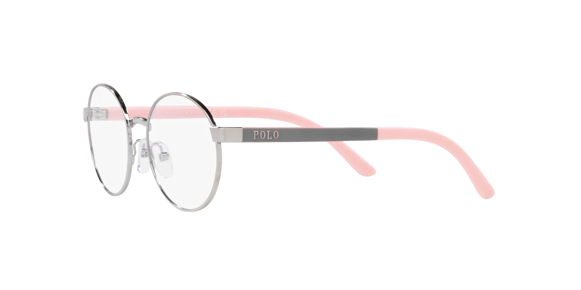 Polo Ralph Lauren PP8041 9001 Montature da vista Metallo Argento Rotonda Normale - immagine 4