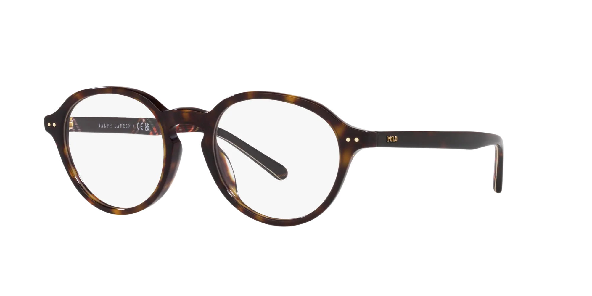 Polo Ralph Lauren PH2251U 5003 Montature da vista Acetato Tartaruga Rotonda Normale - immagine 3