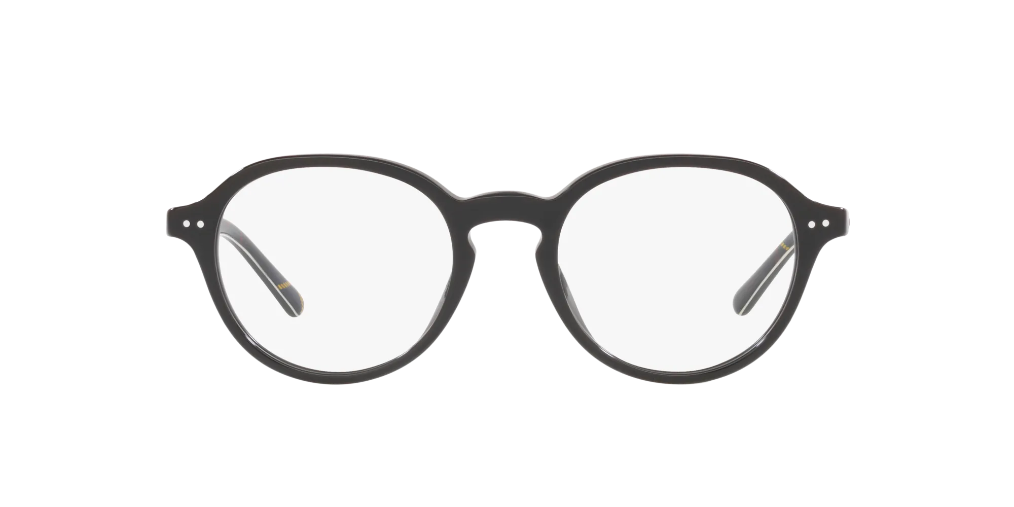 Polo Ralph Lauren PH2251U 5001 Montature da vista Acetato Nero Rotonda Normale - immagine 2