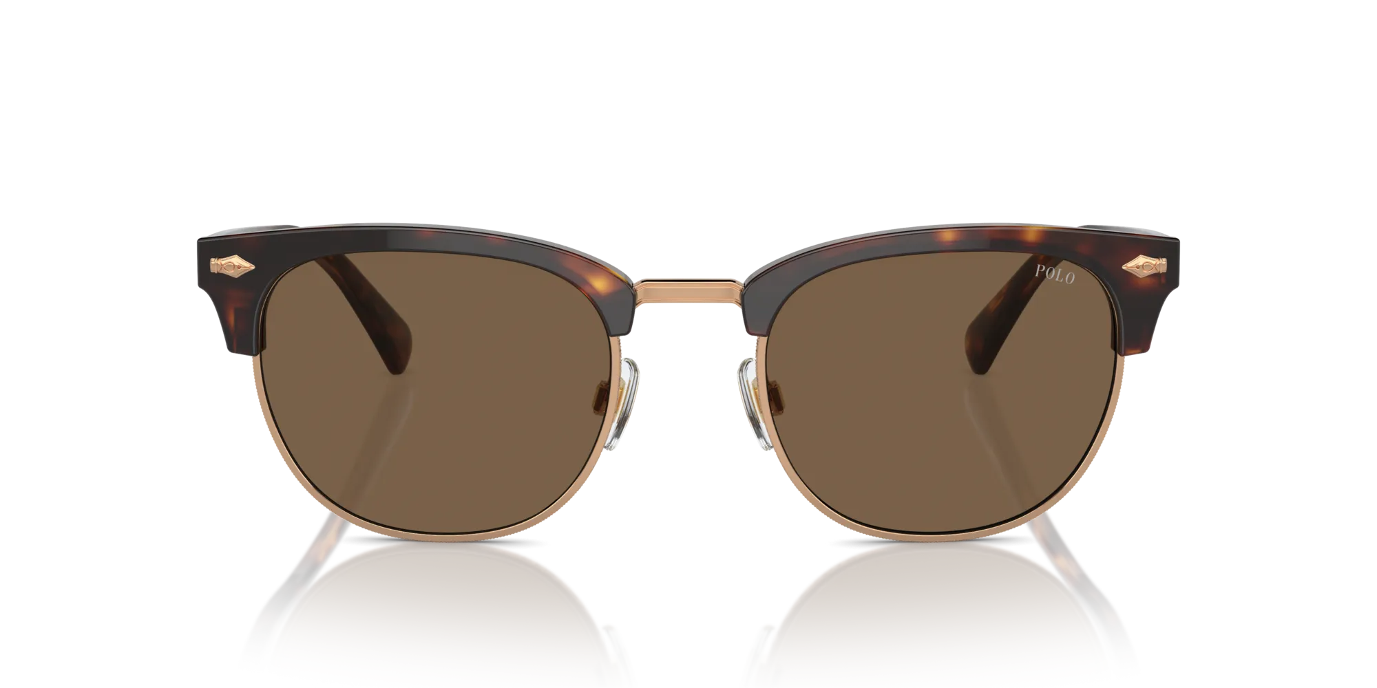 Polo Ralph Lauren PH4217 613773 Occhiali da sole Acetato Tartaruga Marrone Rotonda Normale - immagine 3