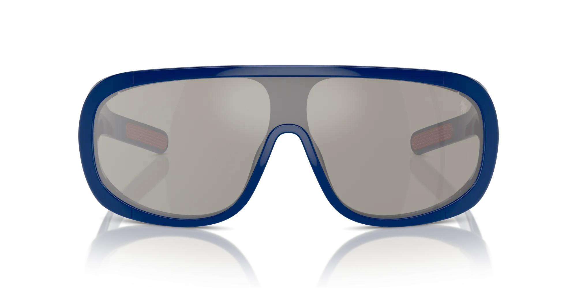 Polo Ralph Lauren PH4215U 58866G Occhiali da sole Iniettato Blu Grigio Geometrica Specchiate Specchiato - immagine 3