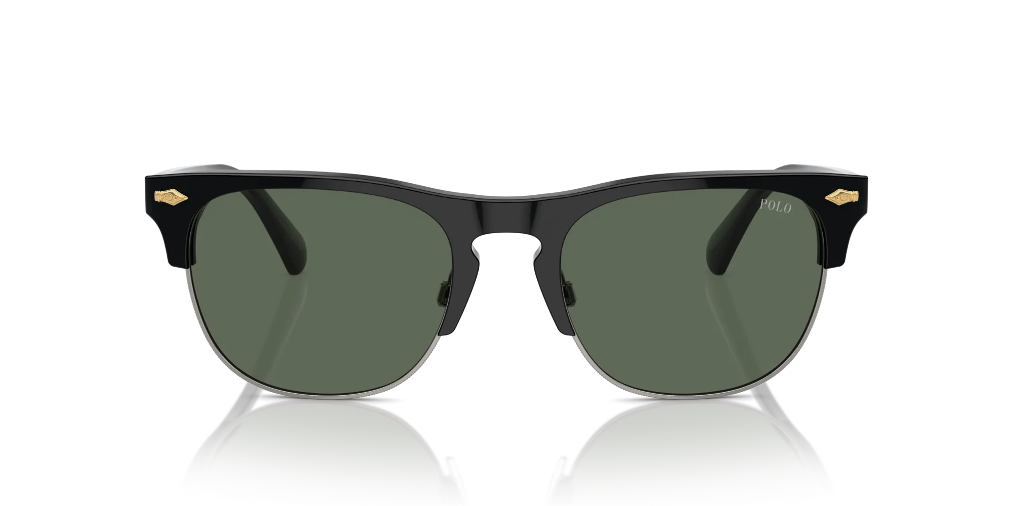 Polo Ralph Lauren PH4213 500187 Occhiali da sole Acetato Nero Grigio Pillow Normale - immagine 3