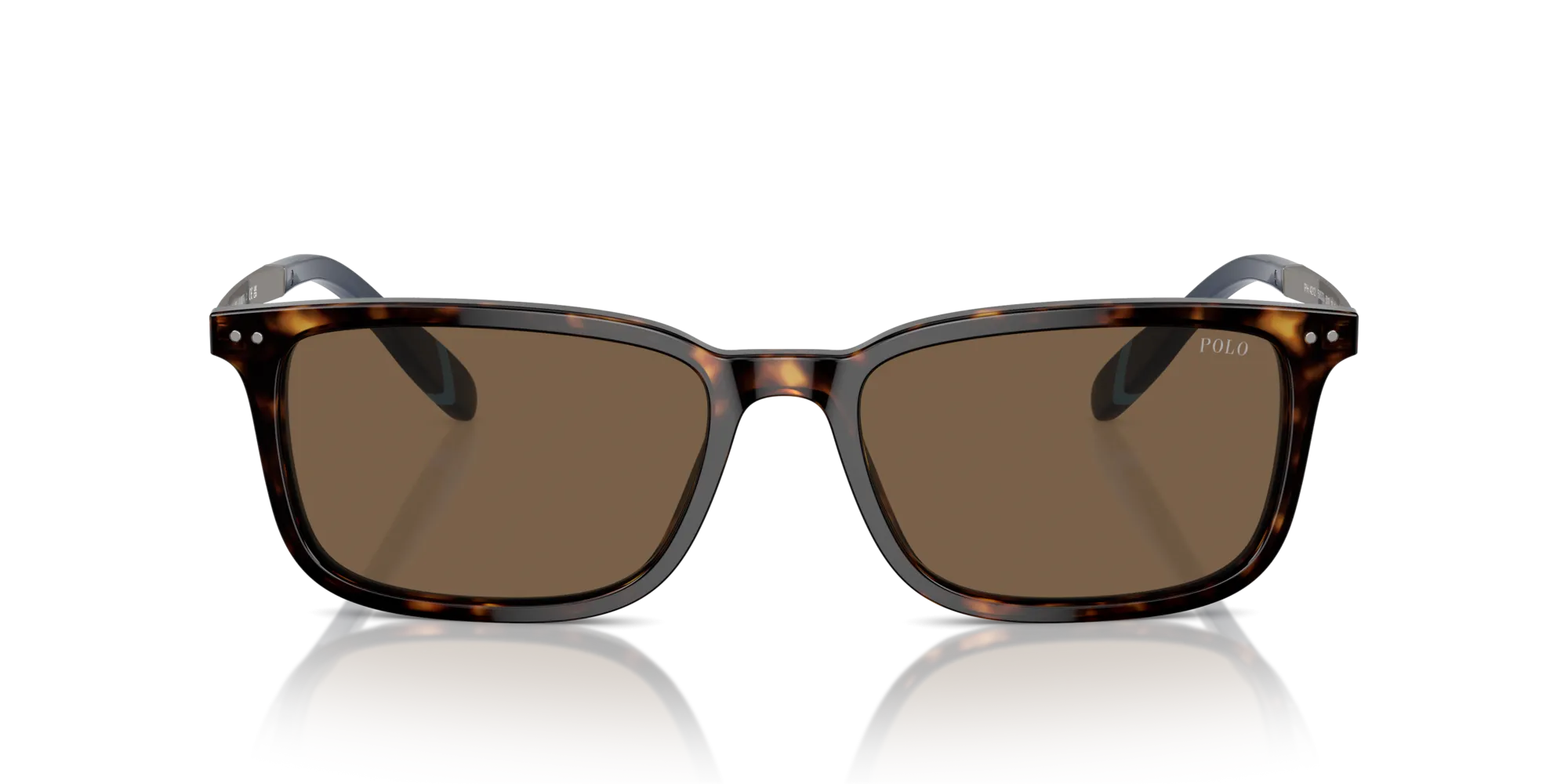 Polo Ralph Lauren PH4212 500373 Occhiali da sole Acetato Tartaruga Marrone Squadrata Normale - immagine 3