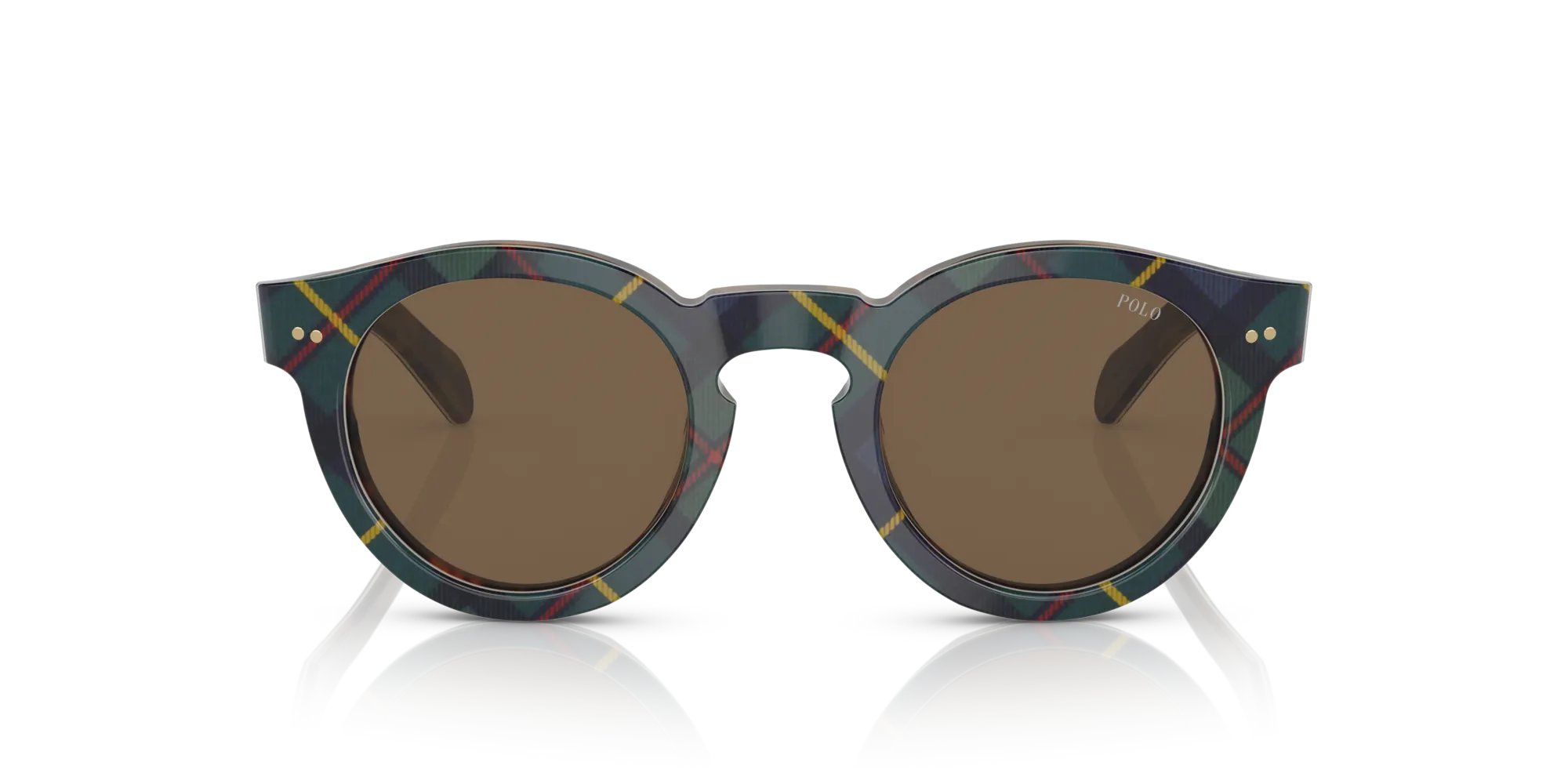 Polo Ralph Lauren PH4165 562573 Occhiali da sole Acetato Multi-colore Marrone Pantos Normale - immagine 3