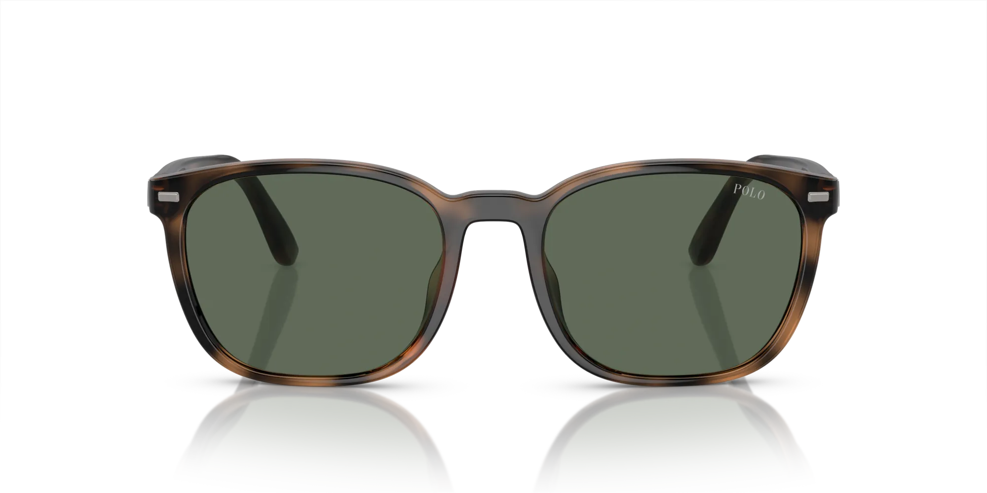 Polo Ralph Lauren PH4208U 597471 Occhiali da sole Iniettato Tartaruga Verde Squadrata Normale - immagine 3