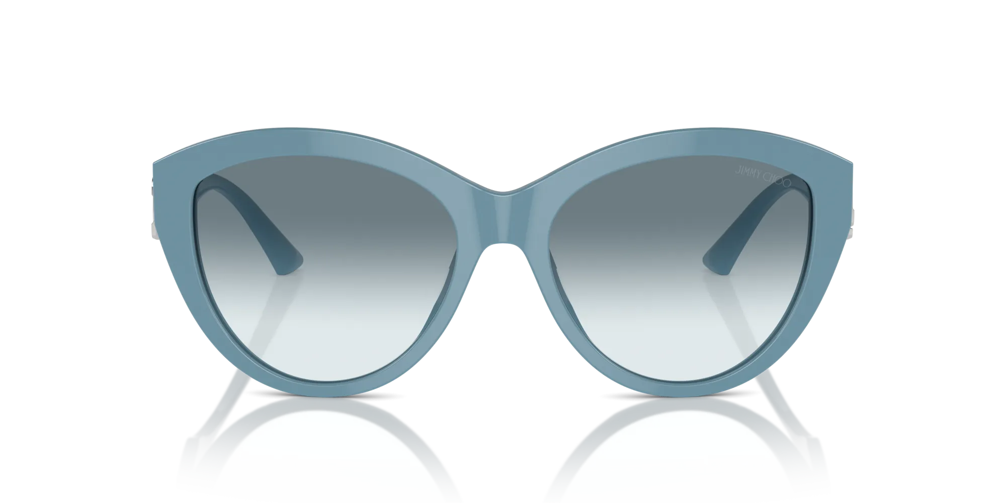 Jimmy Choo JC5007 501219 Occhiali da sole Acetato Blu Blu Pantos Normale Sfumato - immagine 3