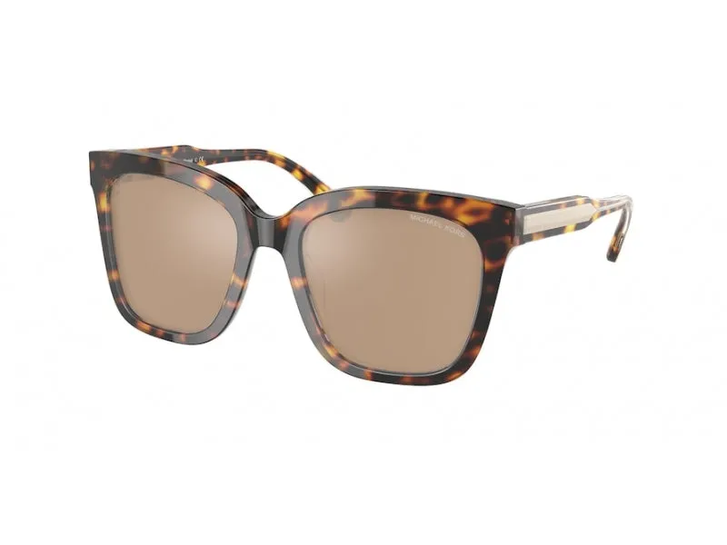 Michael Kors MK2163 SAN MARINO 31027P Occhiali da sole Plastica Havana Oro Squadrata Specchiate - immagine 1