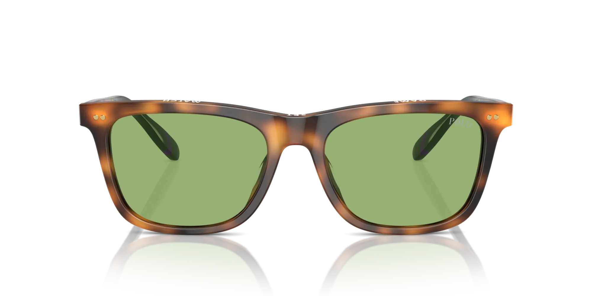 Polo Ralph Lauren PH4205U 6089/2 Occhiali da sole Acetato Rosso Verde Squadrata Normale - immagine 3
