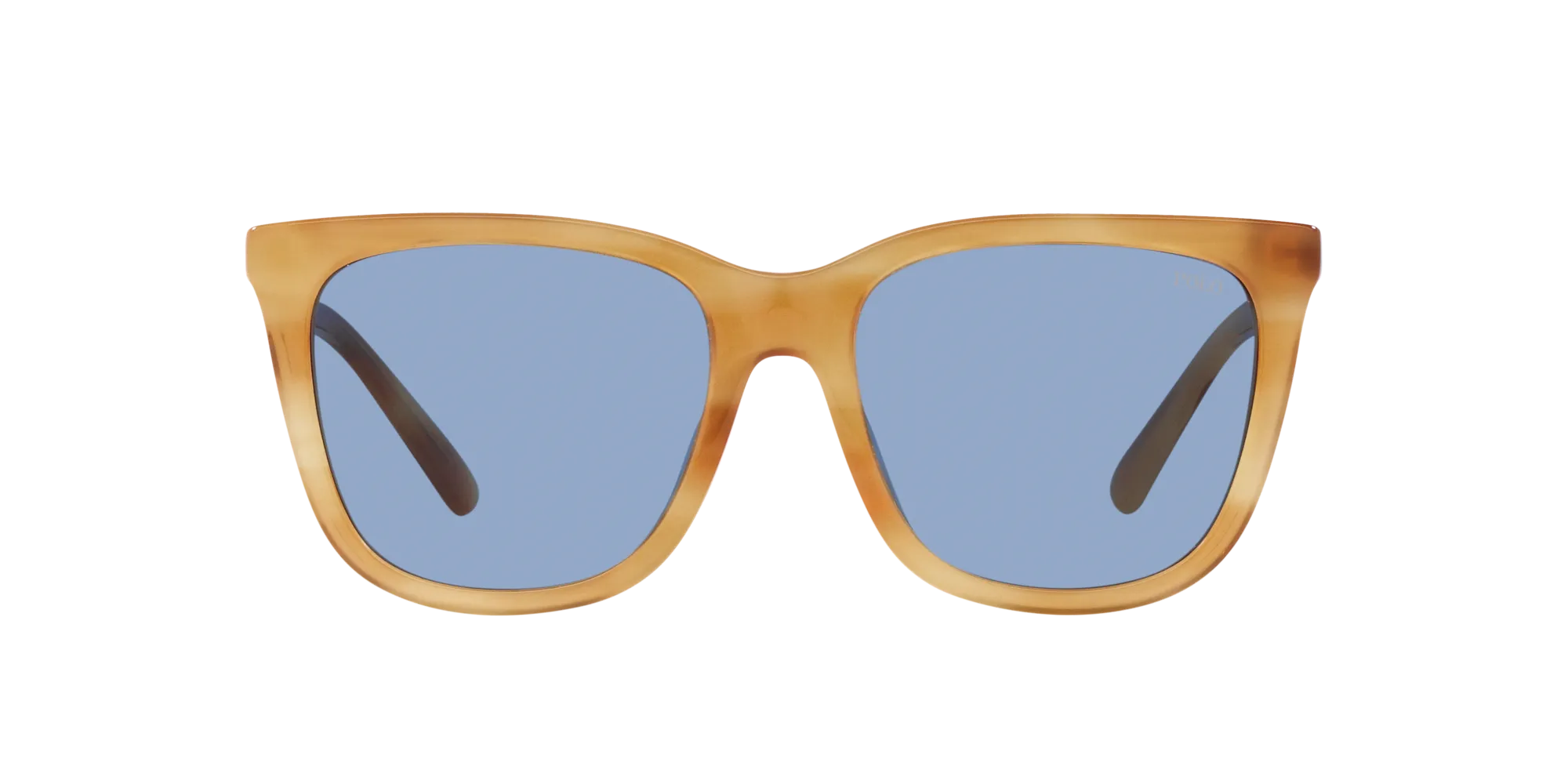 Polo Ralph Lauren PH4201U 607972 Occhiali da sole Acetato Havana Azzurro Squadrata Normale - immagine 2