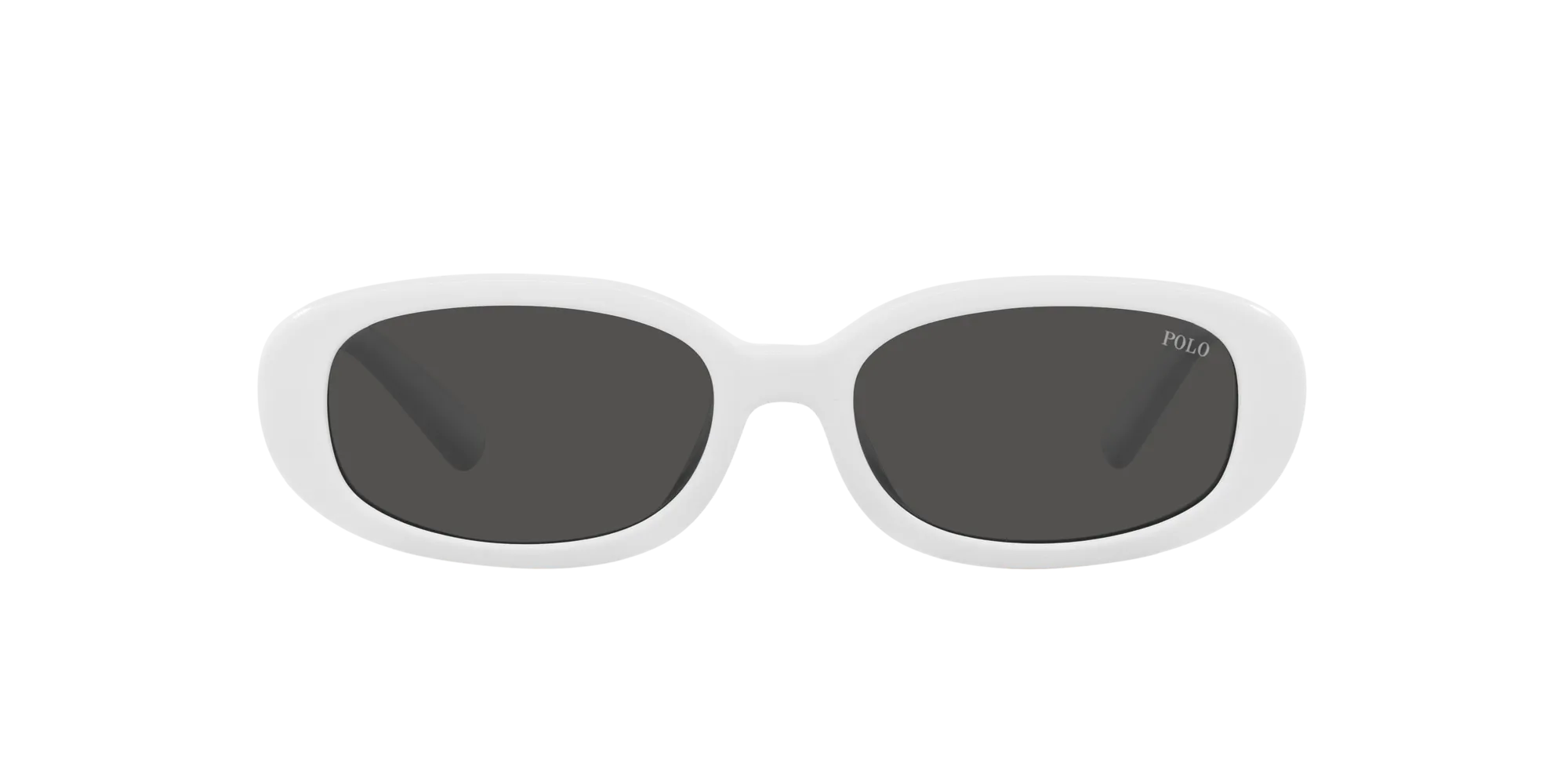 Polo Ralph Lauren PH4198U 554487 Occhiali da sole Acetato Bianco Grigio Rotonda Normale - immagine 2