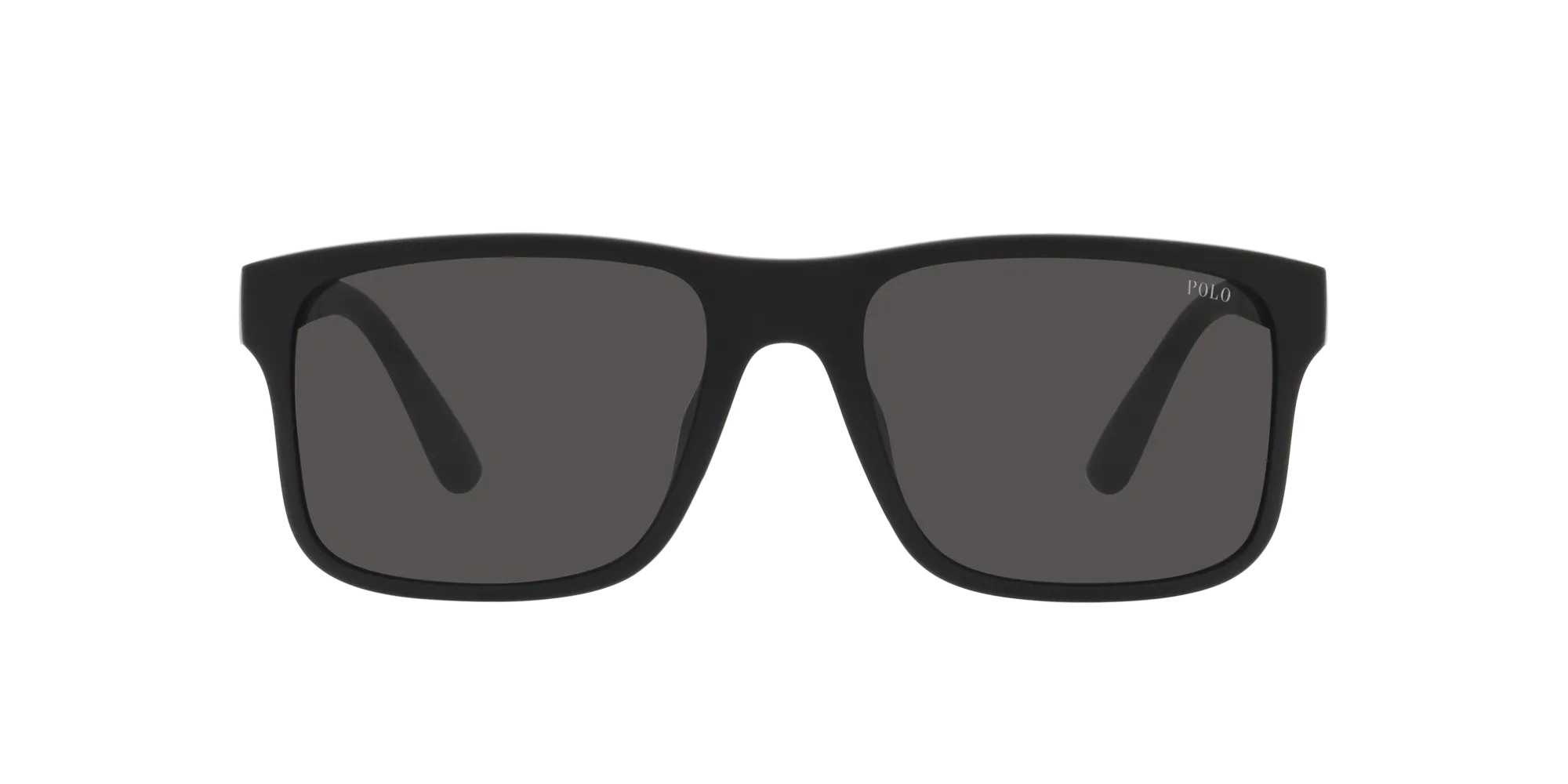 Polo Ralph Lauren PH4195U 500187 Occhiali da sole Iniettato Nero Grigio Geometrica Normale - immagine 2